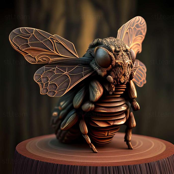 3D модель Osmia pilicornis (STL)